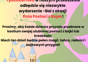 Plakat dotyczący balu