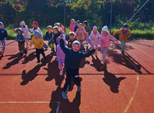 Zabawy sportowe na orliku