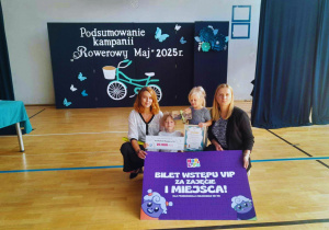 Nasze przedszkole wygrało wspaniałe nagrody w kampanii Rowerowy Maj. Oto Pani Agnieszka i Pani Małgosia, które koordynowały ten konkurs w naszej placówce.