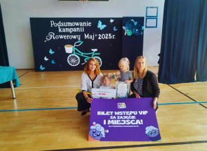 Rozdanie nagród ,,Rowerowy Maj"