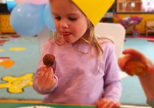 Oto nasza solenizantka! Sto lat!